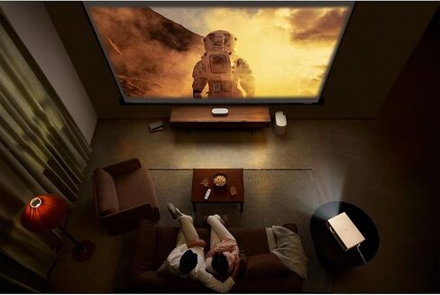 LG CineBeam UHD 4K Projector HU710PW - DLP Home Theater Smart Projector, White in Saudi Arabia