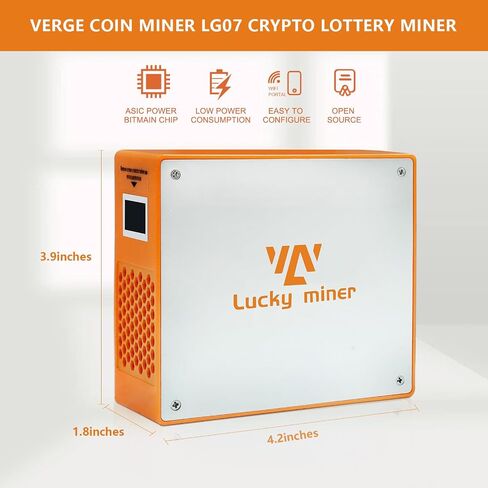 مناجم DogeCoin الجديدة و Litecoin Miner Lucky LG07-11MH/S ASIC SOLO Miner-25W-2.4GWIFI-QUIET SCRYIET Crypto Miner تشمل استهلاك الطاقة المنخفضة للاستخدام المنزلي. in Saudi Arabia