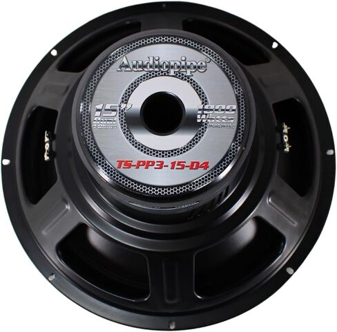 Audiopipe Pro 15" 700W RMS Dual 4-Ohm Subwoofer in Saudi Arabia