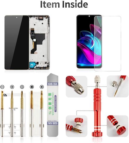 for Motorola Moto G Stylus 5G 2024 Screen for Moto G Stylus 5G 2024 Display LCD for Moto G Stylus 5G 2024 Digitizer Repair Touch XT2419-2 XT2419-1 XT2419 Black with Frame in Saudi Arabia