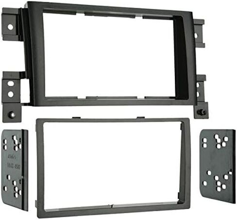 Harmony Audio HA-701721 Compatible with Suzuki Grand Vitara 2006-2011 Factory Stereo Radio to Aftermarket Radio Harness Adapter and Metra 95-7953 Double DIN Installation Kit in Saudi Arabia