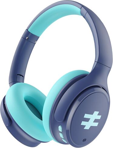 Seenda Kids Wireless Wireless Noves Dovewing Headphones ، 60 H Playtime ، حجم آمن (74/85/94dB) ، Bluetooth 5.4 ، سماعات قابلة للطي Type-C مع MIC للمدرسة ، iPad ، الطائرة ، السفر ، السفر in Saudi Arabia