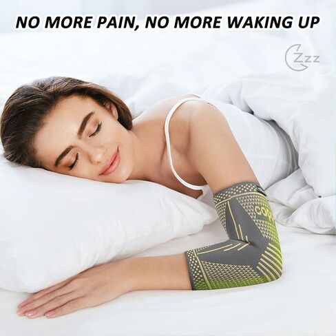 أكمام ضغط النحاس كوع لضغط آلام الرجال ، والنساء ، ودعم الذراع ، وسادات الساعد ، لالتهاب الأوتار ، والتنس ، واعبي الجولف ، والتهاب المفاصل ، ورفع الأثقال in Kuwait