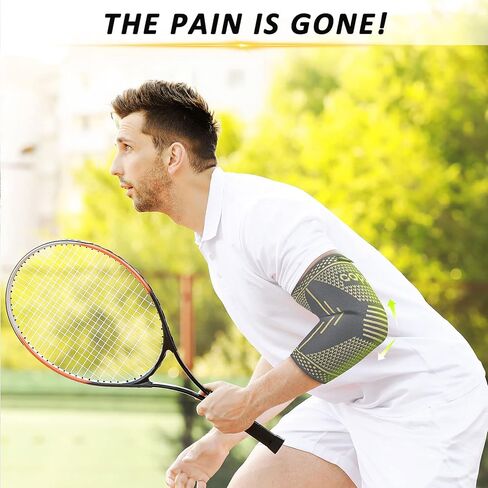 أكمام ضغط النحاس كوع لضغط آلام الرجال ، والنساء ، ودعم الذراع ، وسادات الساعد ، لالتهاب الأوتار ، والتنس ، واعبي الجولف ، والتهاب المفاصل ، ورفع الأثقال in Kuwait