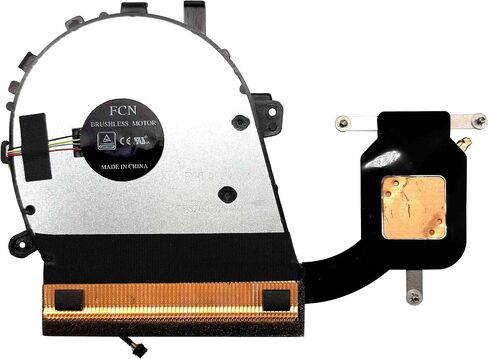 Best Parts CPU New Module مع استبدال المروحة لـ Lenovo Yoga C740-14IML LAPTOP (النوع: 81TC) ، مروحة C740-14 ، P/N: 5H40S19963 AT1FG001VV0 in Saudi Arabia