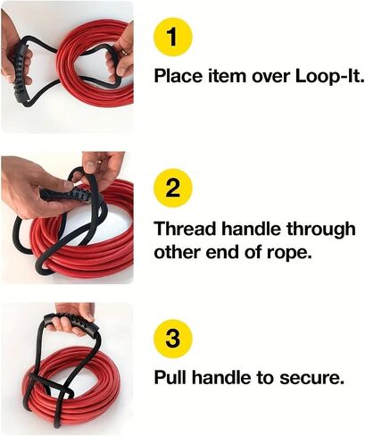 1PC Multifunctional Storage Belt with Handle - Organizer of Extension Cords and Hoses - Patio Deals,Garden Clearance Deals in Saudi Arabia
