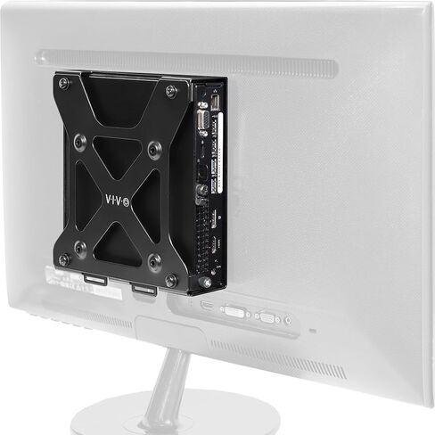 Vivo خلف Monitor Mini PC Mount مصمم ل CPU Dell Optiplex Micro ، حامل كمبيوتر Arm Arm ، مخفي خلف الشاشة ، خيارات تثبيت المكتب والجدار ، الأسود ، Mount-DLMM2 in Kuwait