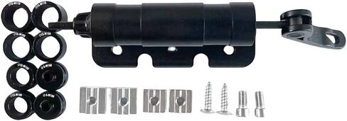 جبل شوكة الدراجات - إطلاق سريع من خلال محول المحور للطريق/MTB ، حاملة رف سقف الألومنيوم من الفضاء الفضائي مع محولات عالمية (حامل دراجة ثقيلة) in Kuwait