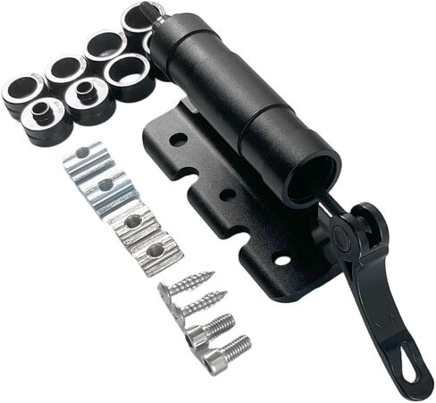 جبل شوكة الدراجات - إطلاق سريع من خلال محول المحور للطريق/MTB ، حاملة رف سقف الألومنيوم من الفضاء الفضائي مع محولات عالمية (حامل دراجة ثقيلة) in Kuwait