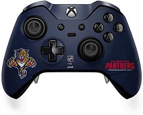 Skinit Decal Gaming Skin Compatible with Xbox One Elite Controller - Officially Licensed NHL Florida Panthers Distressed Design in Saudi Arabia