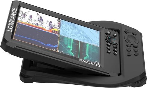 Holicfun Protective Silicone Cover for Lowrance Eagle 9 and Eagle Eye 9" Fish Finder, Black in Saudi Arabia