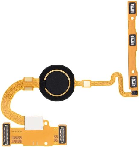 for Pixel 5 Fingerprint Sensor Flex Cable Power Button Volume Button Replacement for Google Pixel 5 GD1YQ GTT9Q USA (Black) in Saudi Arabia
