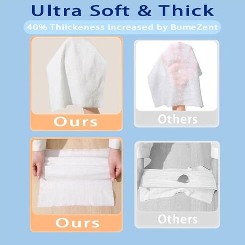 28 Pack Compressed Towels for Travel, Disposable Camping Towels - Quick Dry, Compact, Reusable, Portable Travel Towels for Backpacking, Hiking, Gym, Emergency, Survival Kit (9" x 12") in Saudi Arabia
