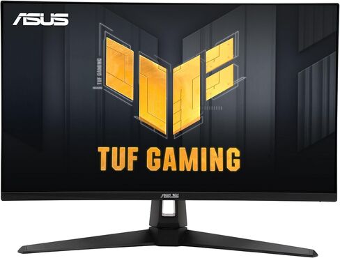 ASUS TUF Gaming 27 "1440p Monitor (VG27AQ5A) - QHD (2560 × 1440) ، 210 هرتز (OC) ، 0.3 مللي ثانية ، IPS سريع ، متزامن منخفض الحركة ، فريسينك بريميوم ، مكبرات الصوت ، مركز عرض العرض ، ألعاب AI ، 3 YR Sarranty in Saudi Arabia