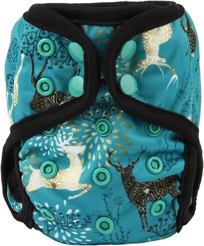 Sigzagor Newborn Baby Diaper Nappy Cover 8lbs-10lbs (Hummingbirds) in Saudi Arabia
