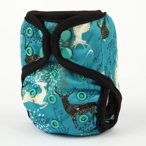 Sigzagor Newborn Baby Diaper Nappy Cover 8lbs-10lbs (Hummingbirds) in Saudi Arabia