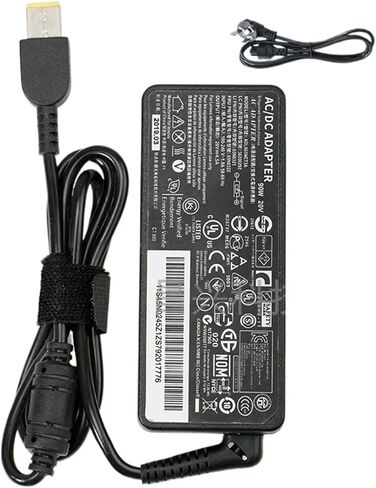 Suitable for T440P Notebook E540 E555 Power Adapter E455 Charger Power Supply 20V 4.5A Square Mouth in Saudi Arabia