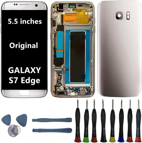 5.5 "الأصلي من أجل Samsung Galaxy S7 Edge SM-G935U SM-G935V SM-G935F G935P شاشة S7EDGE DISTRATION DISTRESS TOUCH SCREEN in Kuwait
