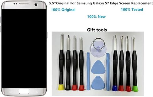 5.5 "الأصلي من أجل Samsung Galaxy S7 Edge SM-G935U SM-G935V SM-G935F G935P شاشة S7EDGE DISTRATION DISTRESS TOUCH SCREEN in Kuwait