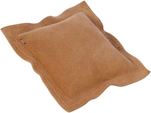7" Leather Sandbag for Jewelry Making & Metalworking – Stamping, Chasing, Engraving & Forming Work Surface with Heavy Stitching in Saudi Arabia