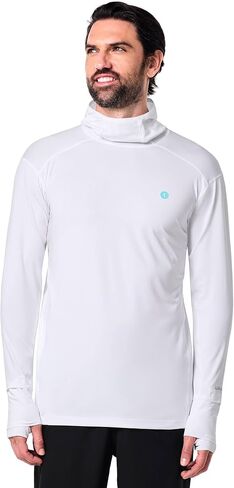 Coolibar UPF 50+ Men's Agility Performance Hoodie - Sun Protective in Kuwait