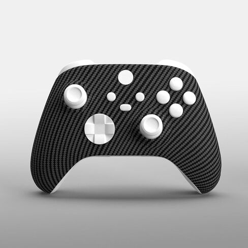 Battle Beaver Xbox Series X Basic Pick W/Graphic Faceplate ، أزران خلفية (X ، O Mapping) ، حافلة الحافظة الخشبية الناعمة لللمس in Kuwait