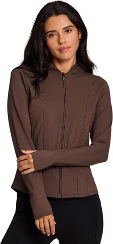 RBX Active Women's Athletic Breathable Lightweight Zip Up Running Jacket with Pockets in Kuwait
