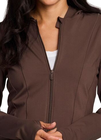 RBX Active Women's Athletic Breathable Lightweight Zip Up Running Jacket with Pockets in Kuwait