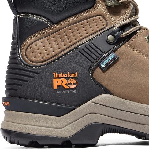 Timberland PRO mens Hypercharge 6" Composite Toe Waterproof Industrial Boot, Black, 12 X-Wide US in Kuwait