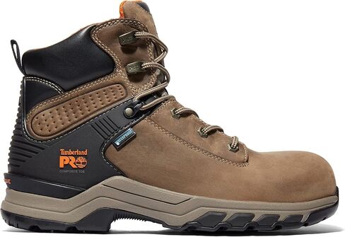 Timberland PRO mens Hypercharge 6" Composite Toe Waterproof Industrial Boot, Black, 12 X-Wide US in Kuwait