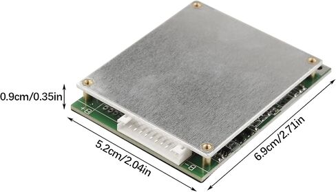 لوح حماية البطارية قطعة واحدة من Flylin، لوح حماية البطارية 4S 100A 12V BMS مع توازن LiFePO4 وحدة تحكم شحن فوسفات الحديد الليثيوم LFP (4S 100A 12V) in Kuwait