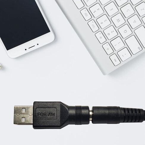 NUEAYMS Portable 5V USB to Adapter USB A Male to 3.5x1.35mm/4.0x1.7mm Female Connector for Small Or USB Electronics Charging in Saudi Arabia