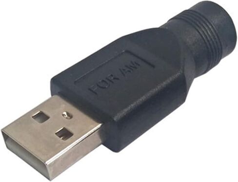 NUEAYMS Portable 5V USB to Adapter USB A Male to 3.5x1.35mm/4.0x1.7mm Female Connector for Small Or USB Electronics Charging in Saudi Arabia