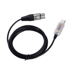 USB RS485 to DMX512 Interface Adapter with 3-Pin XLR RS485 Serial Converter Cable Plug & Play for Freestyler SGM DMXControl DMXking Stage Lighting Controller Dimmer (180cm/6FT) in Saudi Arabia