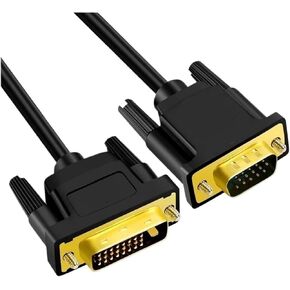 Shuliancable DVI to Cable Active, Suitable for HDTV PC Hosts, laptops, Monitors, and projectors(3m) in Kuwait