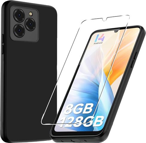 حالة جرائمتم لـ Ulefone Note 20 Pro مع واقي واحد على الشاشة ، ومرنة TPU Silicone رقيقة رقيقة رقيقة [مضادة للخلع] in Kuwait