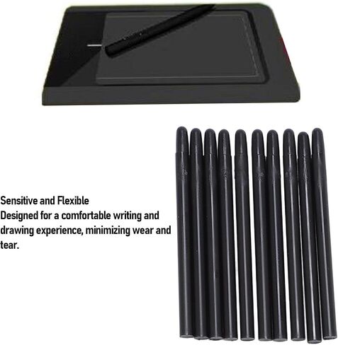 Ashata 10 pack استبدال القلم القلم nibs القياسي لصالح الخيزران intuos -490-690 -490-690 CTL460 CTH460 CTH461 CTH661 CTL471 CTH470 CTH670-480 -480S in Saudi Arabia