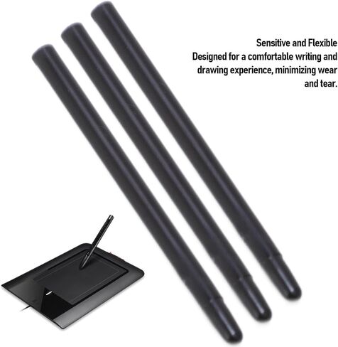 Ashata 10 pack استبدال القلم القلم nibs القياسي لصالح الخيزران intuos -490-690 -490-690 CTL460 CTH460 CTH461 CTH661 CTL471 CTH470 CTH670-480 -480S in Saudi Arabia
