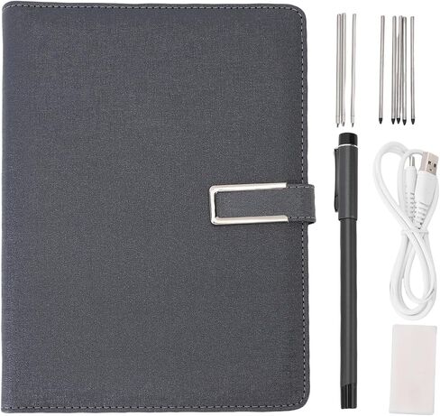 Ashata Digital Notebook مع Pen Smart ، وقلم لتدوين الملاحظات والرقمنة ، والنسخ الصوتي لمنظمة العفو الدولية ، والتعرف على خط اليد ، والهواتف الذكية ، قابلة لإعادة الاستخدام in Saudi Arabia