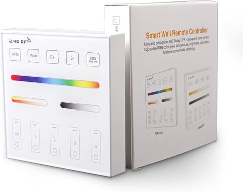 2.4g اللاسلكية 4 مناطق اللمس RF Remote لوحدة التحكم CCT - متوافقة مع WB5 ، LM052 ، LM053 ، C02W ، C02Z ، C02RF in Kuwait