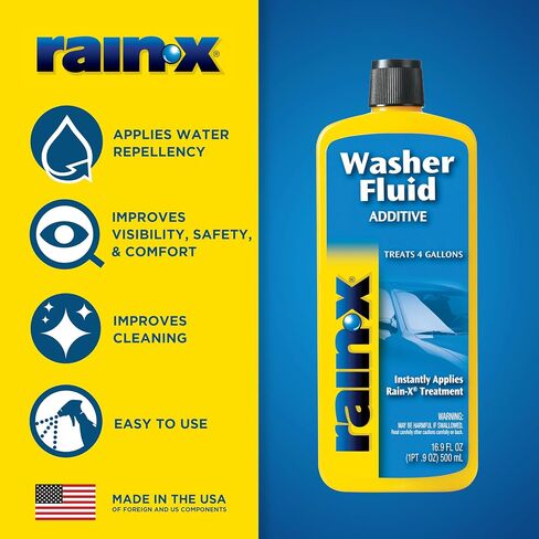 Rain-X White RX11806D Washer Fluid Additive-16.9 fl. oz, 500. ml in Saudi Arabia