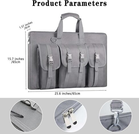 Starlink Gen 3 Satellite RV Carry Bag for Starlink V3 dish antenna and all accessories，Water-Resistant Dustproof Fabric large space，Easy to Carry for Outdoor RV Travel and Camping（Gen 3 Gray） in Kuwait