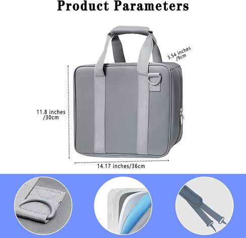 Starlink Gen 3 Satellite RV Carry Bag for Starlink V3 dish antenna and all accessories，Water-Resistant Dustproof Fabric large space，Easy to Carry for Outdoor RV Travel and Camping（Gen 3 Gray） in Kuwait