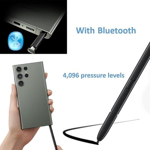 Galaxy S23 Ultra S Pen with Bluetooth for Samsung Galaxy S23 Ultra All Versions Purple S23 Ultra Pen Stylus Pen,SM-S918N,SM-S9180,SM-S918E,SM-S918E/DS 5G S Pen(Purple) in Saudi Arabia