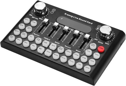 الكمبيوتر الذكي كمبيوتر صوت بطاقة الصوت الصوتي الصوتي الصوتي الصوتي الخلاط المدمج مؤثرات صوتية متعددة للتسجيل in Kuwait