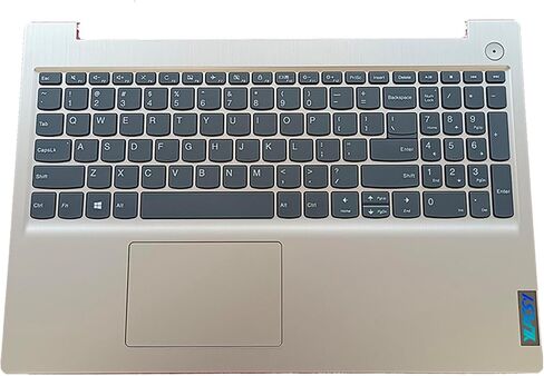 Replacement for Lenovo ideapad 3-15IIL05 81WE 3-15ITL05 81X8 Laptop Upper Top Cover Case Palmrest Not-Backlight Keyboard Touchpad Assembly Part SBB0X77935 5CB0X57656 5CB1D03627 Gold in Saudi Arabia