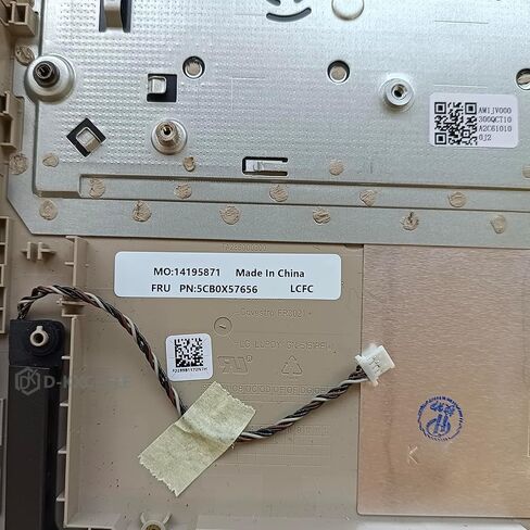 Replacement for Lenovo ideapad 3-15IIL05 81WE 3-15ITL05 81X8 Laptop Upper Top Cover Case Palmrest Not-Backlight Keyboard Touchpad Assembly Part SBB0X77935 5CB0X57656 5CB1D03627 Gold in Saudi Arabia