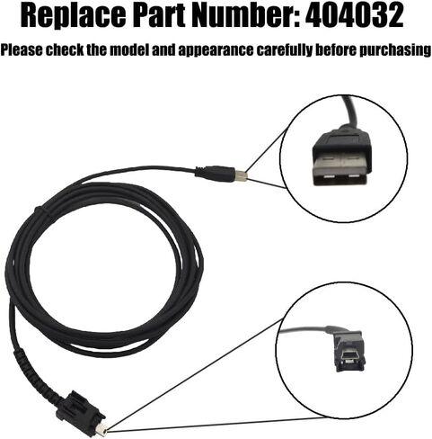 404032 استبدال كبل استبدال USB متوافق مع منفذ كمبيوتر USB القياسي المناسب لرابط NEXIQ USB 2 3 ل cummins INLINE 7 in Kuwait