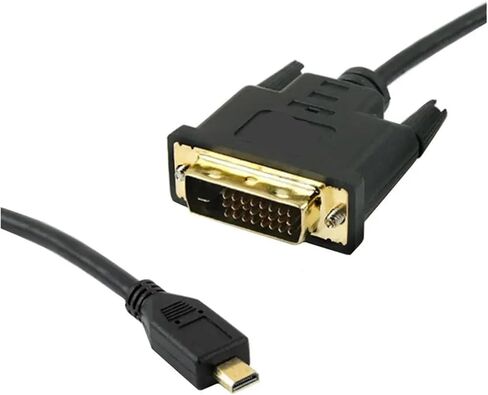 d-type m ؛ ic/ro hdmi متوافق مع كمبيوتر كابل الفيديو DVI إلى dvi m> oni> tor cable 1m/1.8m (1.8m) in Kuwait
