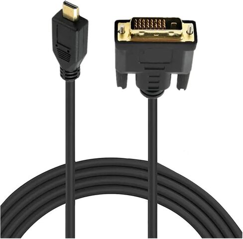 d-type m ؛ ic/ro hdmi متوافق مع كمبيوتر كابل الفيديو DVI إلى dvi m> oni> tor cable 1m/1.8m (1.8m) in Kuwait